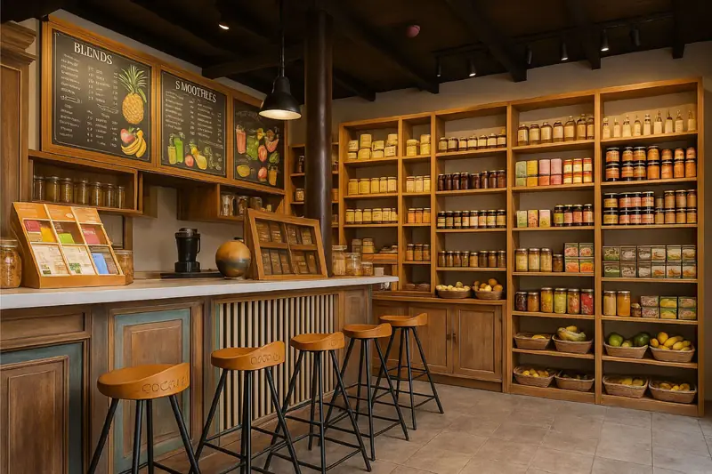 The juice bar